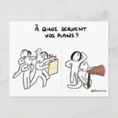 Coachingkaart "Actieplannen S.U.P.E.R." Briefkaart (Voorkant)