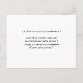 Coachingkaart "Drink z'n dromen" Briefkaart (Achterkant)