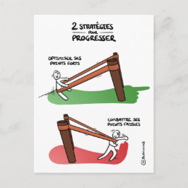 Coachingkaart "Verbeteringsstrategie" Briefkaart