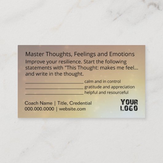 Coachingkaarten Visitekaartje (Achterkant)