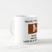 "Coachman Brown - Trout Fly "To Do List" Mug (Devant gauche)