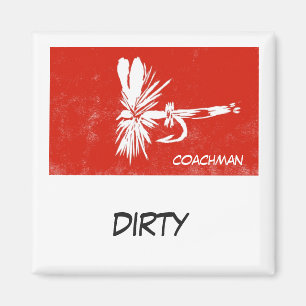 "Coachman" Dish Washer Status Magnet Magneet