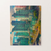 Coal Harbour Vancouver. Jigsaw Puzzle (Vertical)