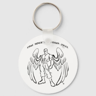 Coal Miner's Guardian Angel Sleutelhanger