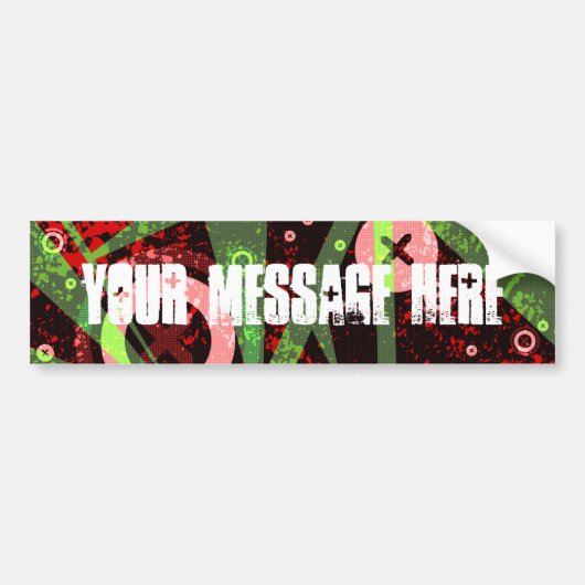 COAlitionz. bericht. Bumpersticker (Voorkant)