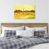 Coalmine in de Borinage door Vincent van Gogh Canvas Afdruk (Insitu (Slaapkamer))