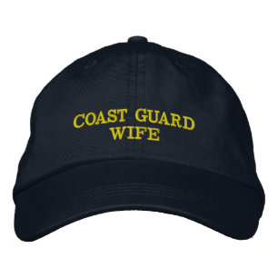 Coast Guard Echtgenote pet geborduurd