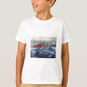 COAST GUARD HELICOPTER T-SHIRT