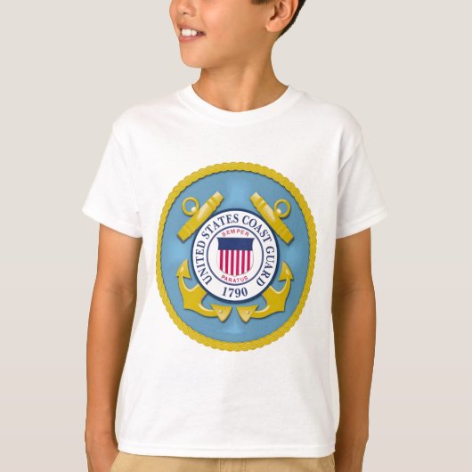 COAST GUARD INSIGNIA T-SHIRT (Voorkant)