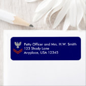 Coast Guard PO2 Return Address Label (Insitu)