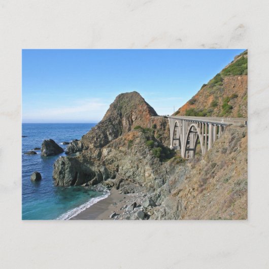 Coast Highway 1 - Big Creek Bridge Briefkaart (Voorkant)