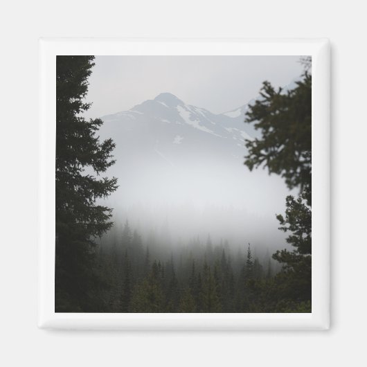 Coast Mountains 2 x 2 magnet (Devant)