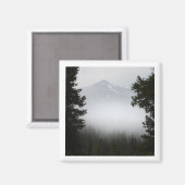 Coast Mountains 2 x 2 magnet Magneet (Voorkant / Achterkant)