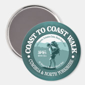 Coast to Coast Walk (T) Magneet (Voorkant / Achterkant)