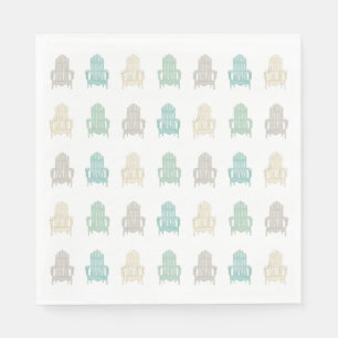 Coastal Adirondack Stoelen Lake House Beach House Servet