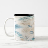 Coastal Beach Seashells Mug (Gauche)