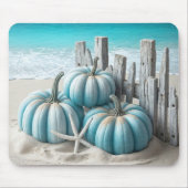 Coastal Blue Beach Pumpkins Muismat (Voorkant)