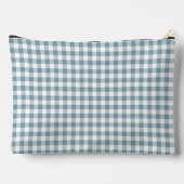 Coastal Blue Checkered Bridesmaid Voorstel Etui (Achterkant)