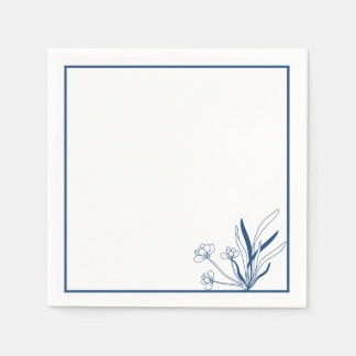 Coastal Botanical | Soft Blue Servet