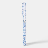 Coastal Breeze – Lichtblauw Strand Shell iPhone 16 Case-Mate iPhone Case (Achterkant / Links)