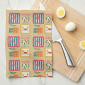 Coastal Catch Kitchen  Theedoek (Quarter Fold)