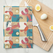 Coastal Catch Picknick Theedoek (Quarter Fold)