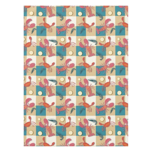 Coastal Catch Picnic  Tafelkleed (Voorkant)