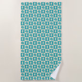 Coastal Check Pattern Strandlaken (Voorkant)