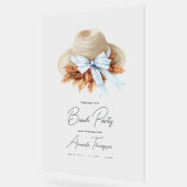 Coastal Chic Autumn  Fall Beach Club Party Welcome (Angle)