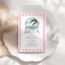 Coastal Chic Beach Club Verjaardagsfeestje
