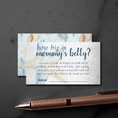 Coastal Chic | Blauwe staartvis hoe groot de modem Informatiekaartje