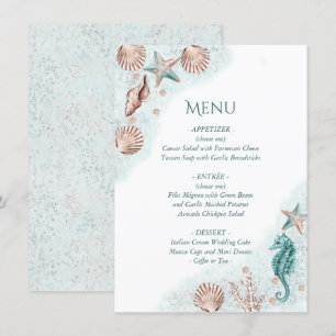 Coastal Chic   Blauwgroen partij voor groen en kor Menu