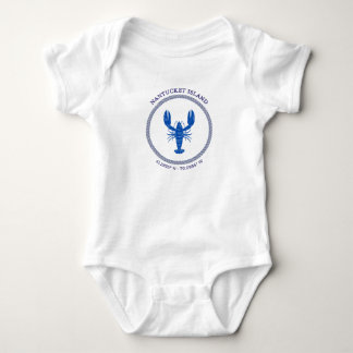 "coastal chic" "Nantucket-stijl" "blauwe kreeft" " Romper