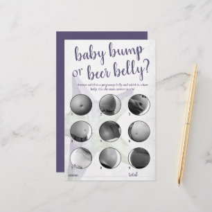 Coastal Chic Paarse Baby schoft of beerbalspel
