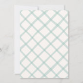 Coastal Chic Wavy Lijst Afstuderen Kaart (Achterkant)