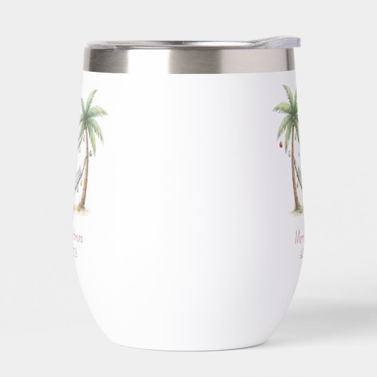 Coastal Christmas Palm Trees With Hammock (Gauche)