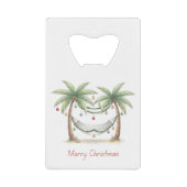 Coastal Christmas Palm Trees With Hammock (Devant)