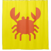 Coastal Claw Douchegordijn (Voorkant)