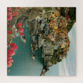 Coastal Cliffside Italiaanse reizen Legpuzzel (Horizontaal)