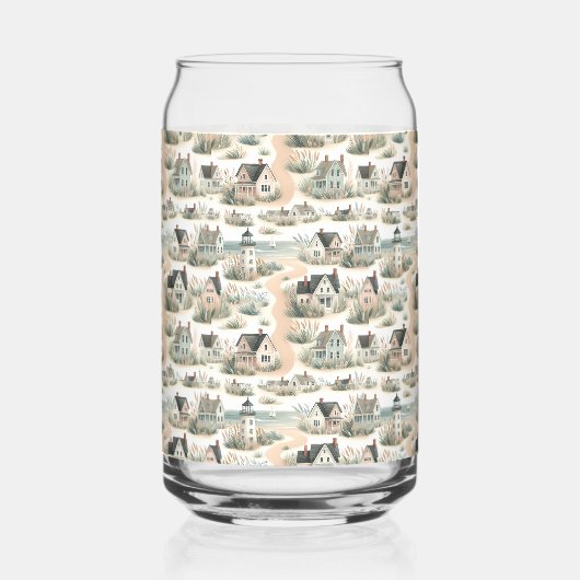 Coastal Cottage Lighthouse Pattern (Recto)