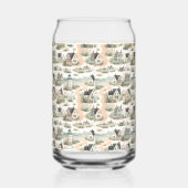 Coastal Cottage Lighthouse Pattern (Gauche)