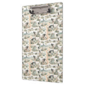 Coastal Cottage Lighthouse Pattern Klembord (Links)