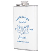 Coastal cowgirl Blue Ocean Bachelorette weekend Heupfles (Links)