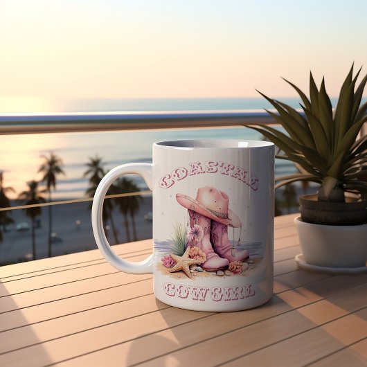 Coastal Cowgirl Coffee Mug