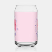 Coastal Crab Pink Blikvorm Glas (Links)