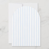 Coastal Cutie Baby shower Uitnodiging (Achterkant)