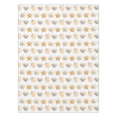 Coastal Decor Seashell Patroon Tafelkleed (Voorkant)