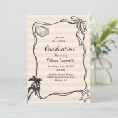 Coastal Graduation 2026 Invitation (Debout devant)