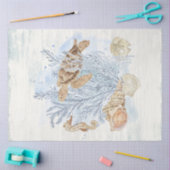 Coastal Home Decor Zee Schildpad Zeepaardkoraal Ho Tissuepapier (Craft)