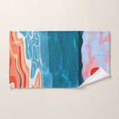 Coastal Hues (Serviette à main)